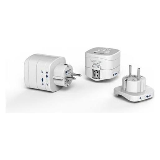 Tech Air Travel Adapter WORLD to EU 2x USB (TBU-956)