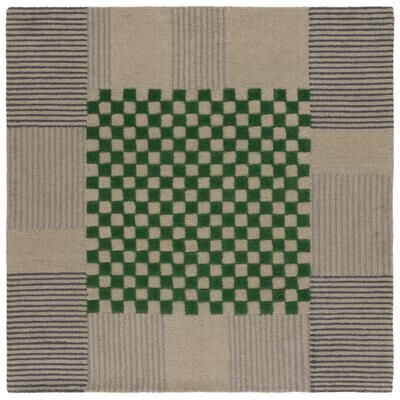 SAFAVIEH Handmade Genre Gunbritt Checkered Wool Rug