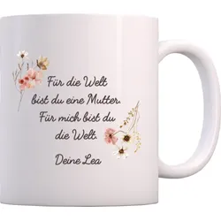 Personalisierbare Tasse im Design "Meine Mama" einfach selbst gestalten