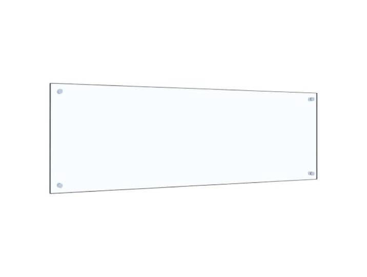 LLEZKBR Home Tools-Küchenrückwand, transparent, 120 x 40 cm, gehärtetes Glas
