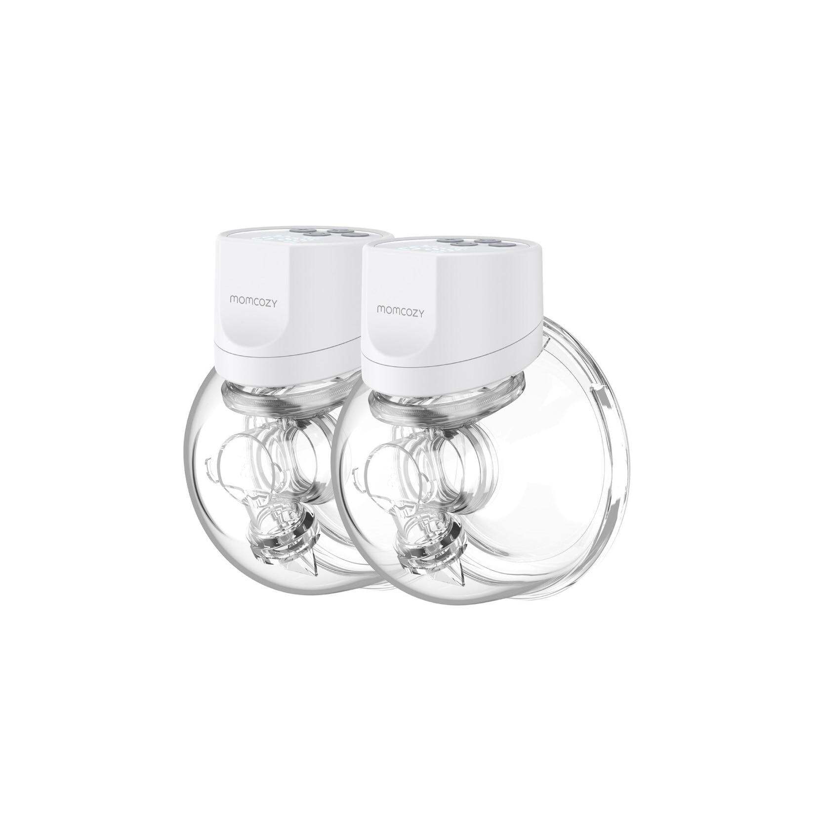 Momcozy S12 Pro Milch Pumpe Doppelt weiß