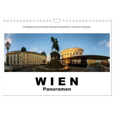 Wien Panoramen (Wandkalender 2026 DIN A4 quer), CALVENDO Monatskalender
