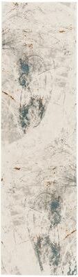Nourison Desire Indoor only Grey Abstract Area Rug