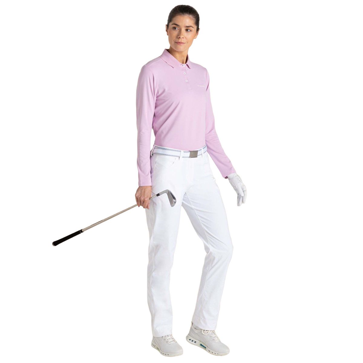 Craghoppers Nosilife Thornbury Long Sleeved Polo Top orchid (27X) 46 CWT1409 27X 20L