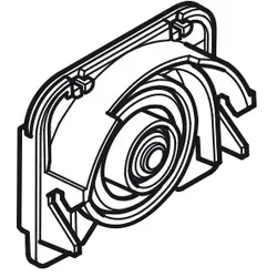 Sebo 5031dg Bürstenlager für Sebo G1, G2 für Sebo G1, G2, X1, X2, X3
