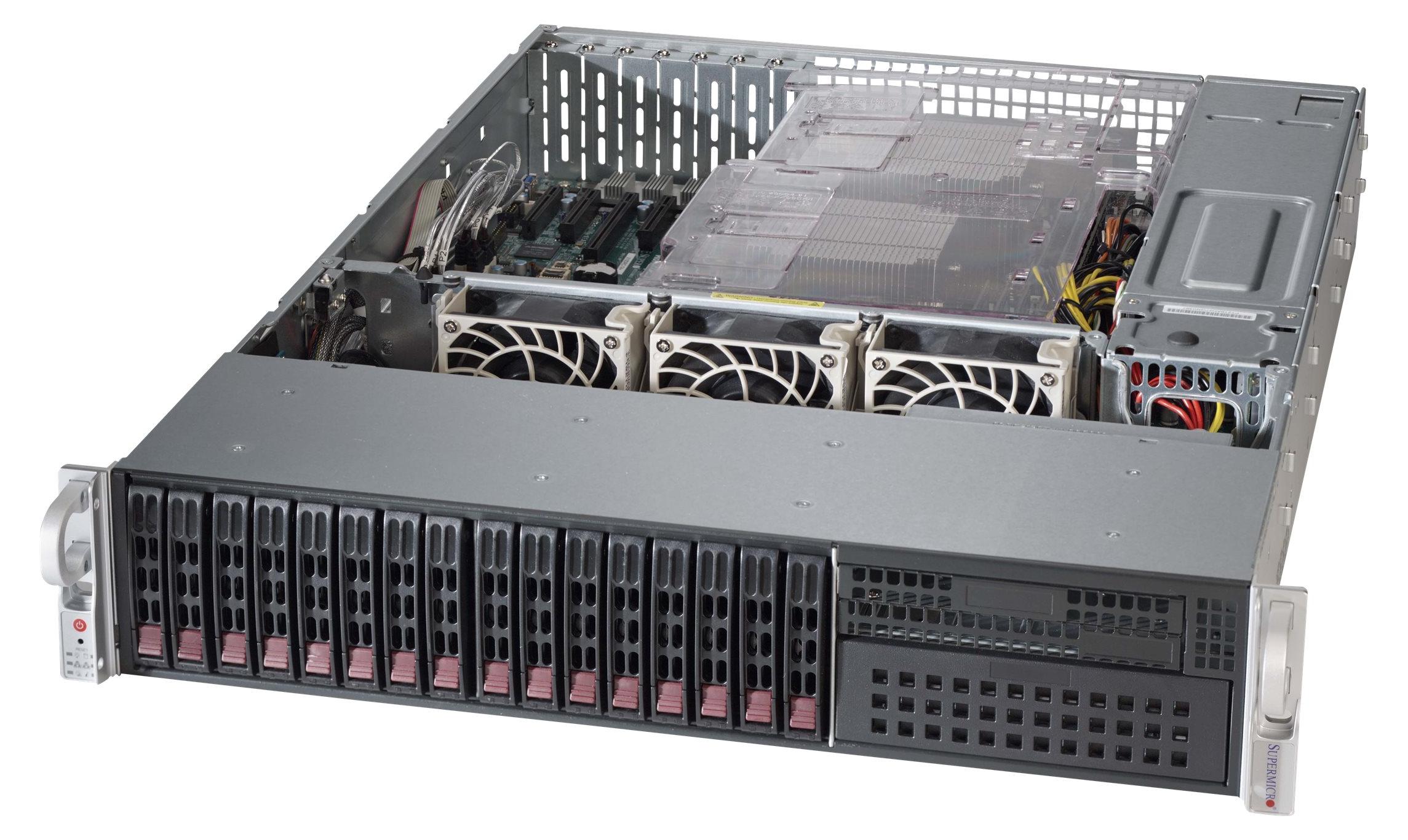 Supermicro SC213 BAC8-R1K23LPB - Rack-Montage