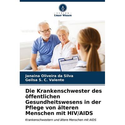 Die Krankenschwester des öffentlichen Gesundheitswesens in der Pflege von älteren Menschen mit HIV/AIDS -