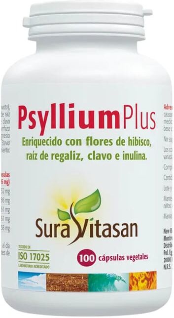 Sura Vitasan Psyllium Plus 100 VCaps