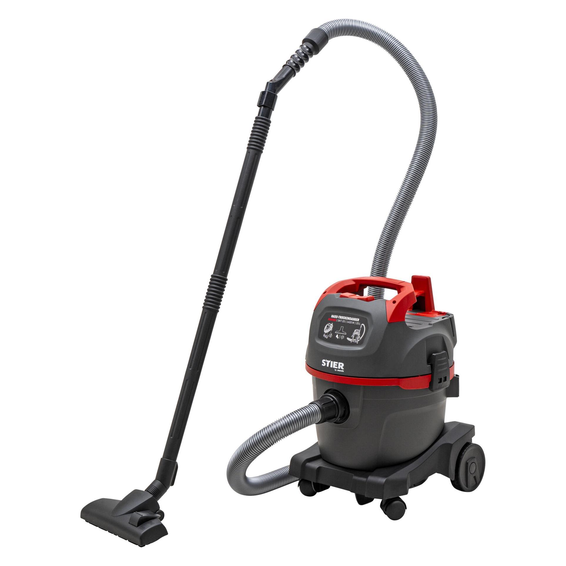 Stier Nass-Trockensauger SNT-20 Premium, 1400 W, 20 l (Nass-Trockensauger) (72163842)