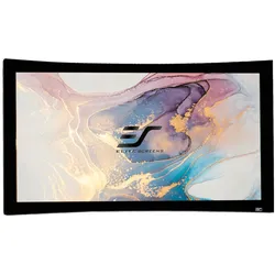 Elite Screens Lunette Curved (158", 21:9), Leinwand, Schwarz