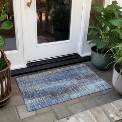 Addison Rugs Machine Washable Indoor/ Outdoor Contemporary Aaron Chantille Rug