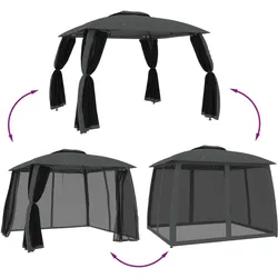 vidaXL, Pavillon, Fasenica (293 cm, 293 cm)