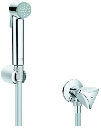 Grohe Tempesta -F Trigger Spray 30 Handbrause 26357000 mit Handbrausehalter und Absperrventil, 1500mm, chrom