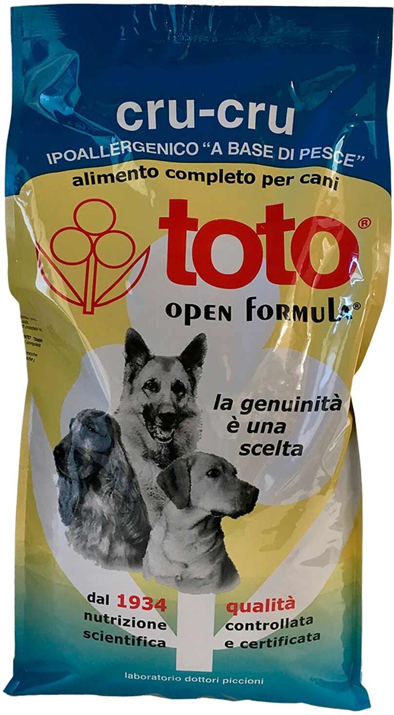 Toto 4 Kg Open Formula Cru Cru per Cani