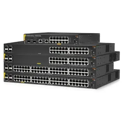 HPE Networking CX6100 Switch 24-Port 1GBase-T 4-Port 10G SFP+ 370W Klasse 4 PoE rackmountfähig