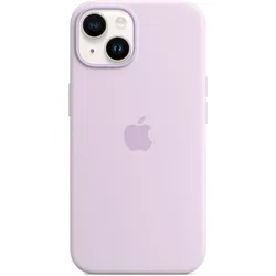 Apple Silicone Case with MagSafe (Apple iPhone 14), Smartphone Hülle, Violett