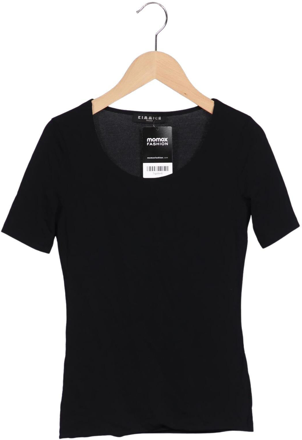 Kimmich Trikot Damen T-Shirt, Schwarz, Gr. XS, Elasthan / Viskose / Synthetik - Second Hand