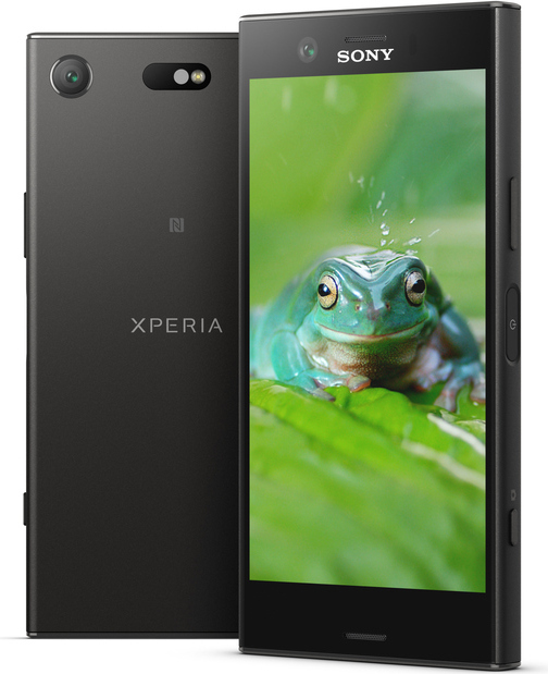 Sony Xperia XZ1 Compact 11,7 cm (4,6') 32GB Smartphone, Farbe:Schwarz
