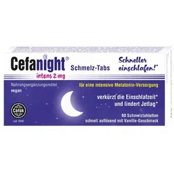 CEFANIGHT intens 2 mg Schmelz-Tabs 60 St