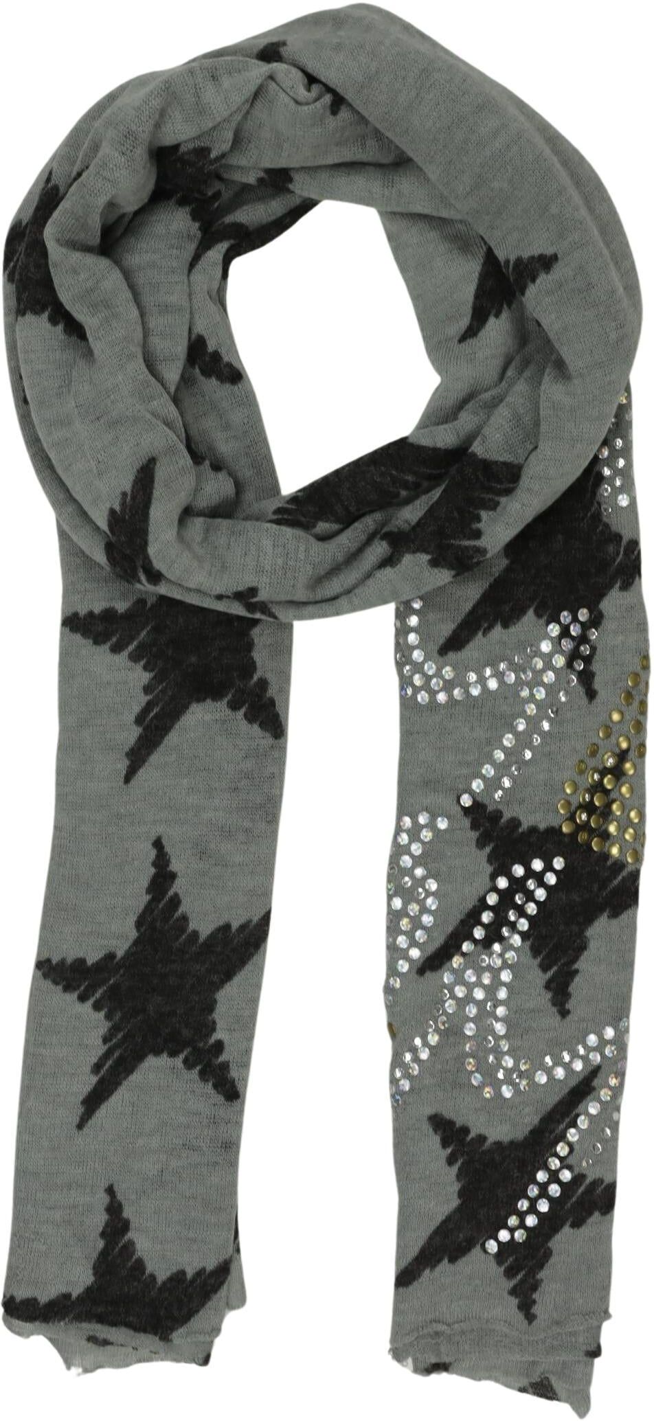 Comma Damen Schal oder Tuch, Grau, Synthetik - Second Hand
