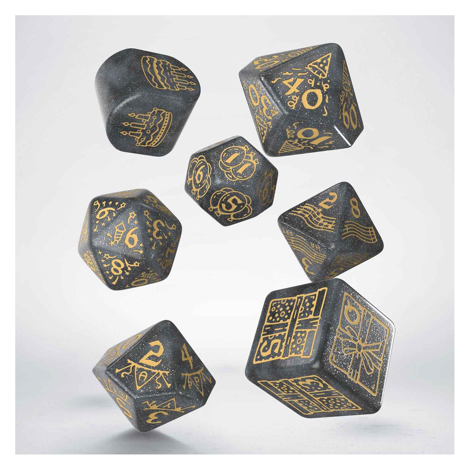 Q Workshop Happy Birthday Dice Set: Confetti (437448)