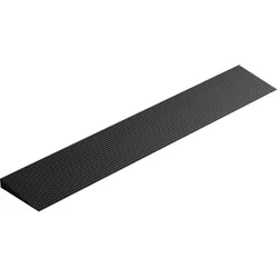 Wiltec, Zubehör Gehhilfen, Türschwellenrampe 900x150x25mm Rollstuhl Rollator Vollgummi Rampe kürzbar