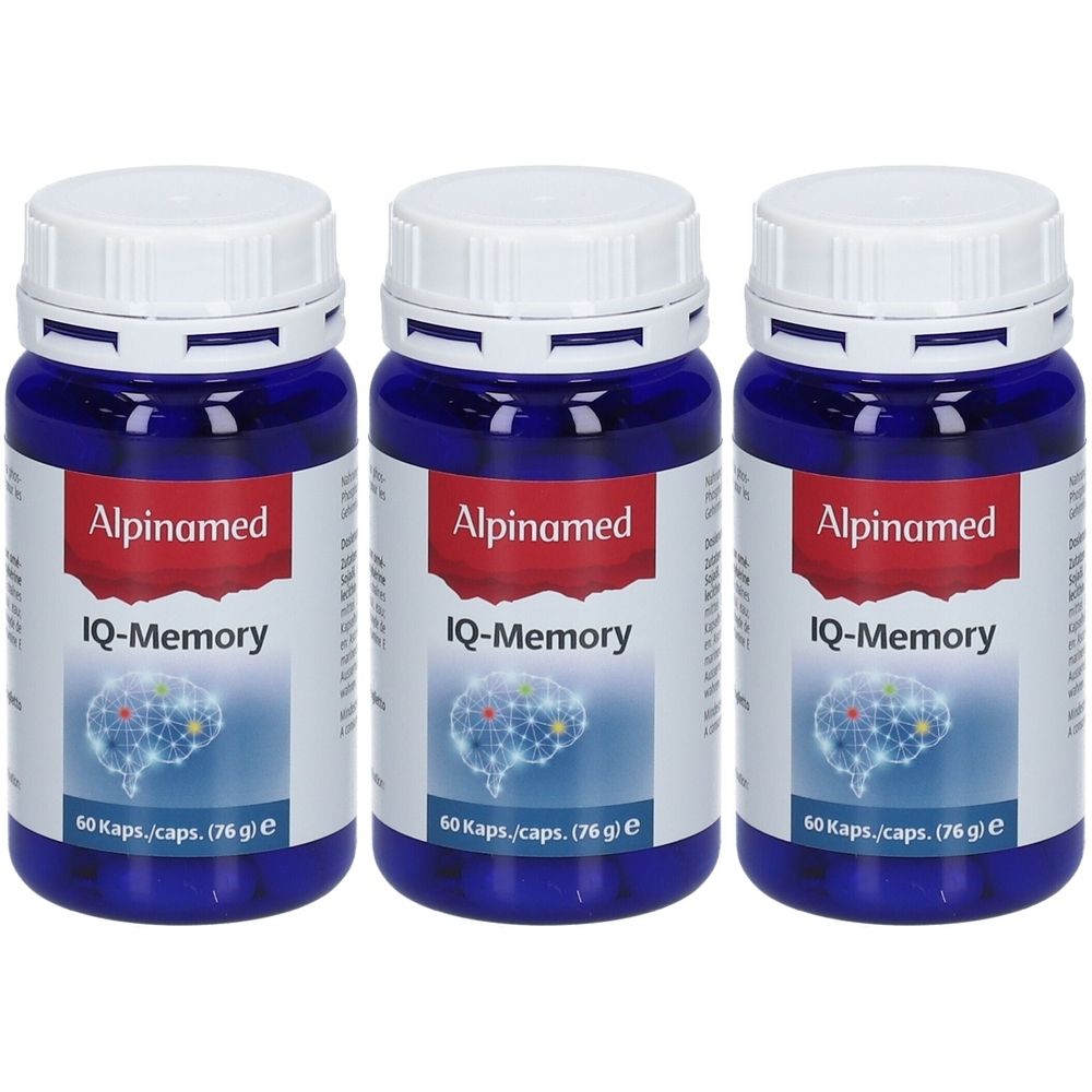 Alpinamed IQ-Memory 3x 3x60 St Kapseln