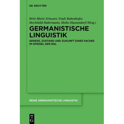 Germanistische Linguistik, Gebundene Ausgabe von , De Gruyter, 978-3-11-132364-0