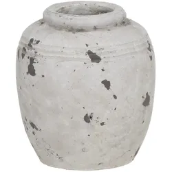 Chic Antique Frejus Topf aus Terrakotta klein, H12,5/D10,5 cm