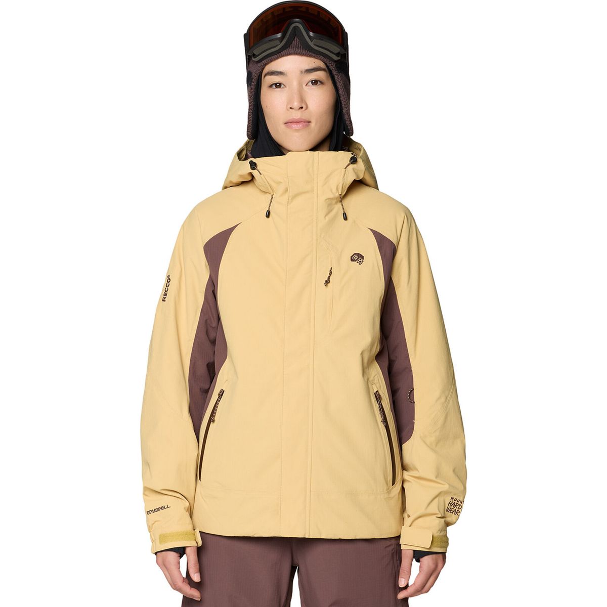 Mountain Hardwear W Warp Factor Insulated Jacket prairie, carob (770) L 216650-770-L