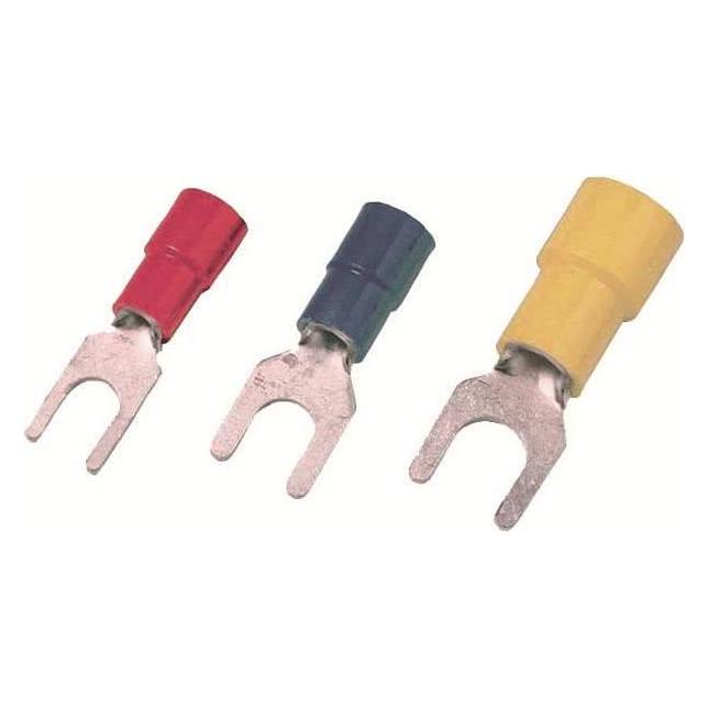 Intercable Quetschkabelschuh ICIQ24G DIN46237 1,5-2,5qmm M4 blau Gabelform (ICIQ24G)