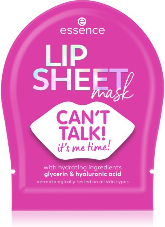 essence LIP SHEET sheet mask for lips 01 CAN`T TALK! 1 pc