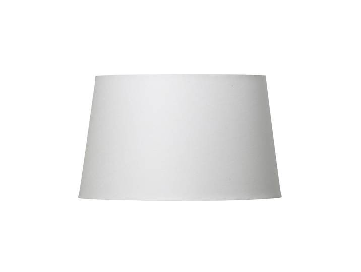 Basic straight Lampenschirm, weiß, Ø 50 cm - Watt & Veke - Design - Stoff / Textil