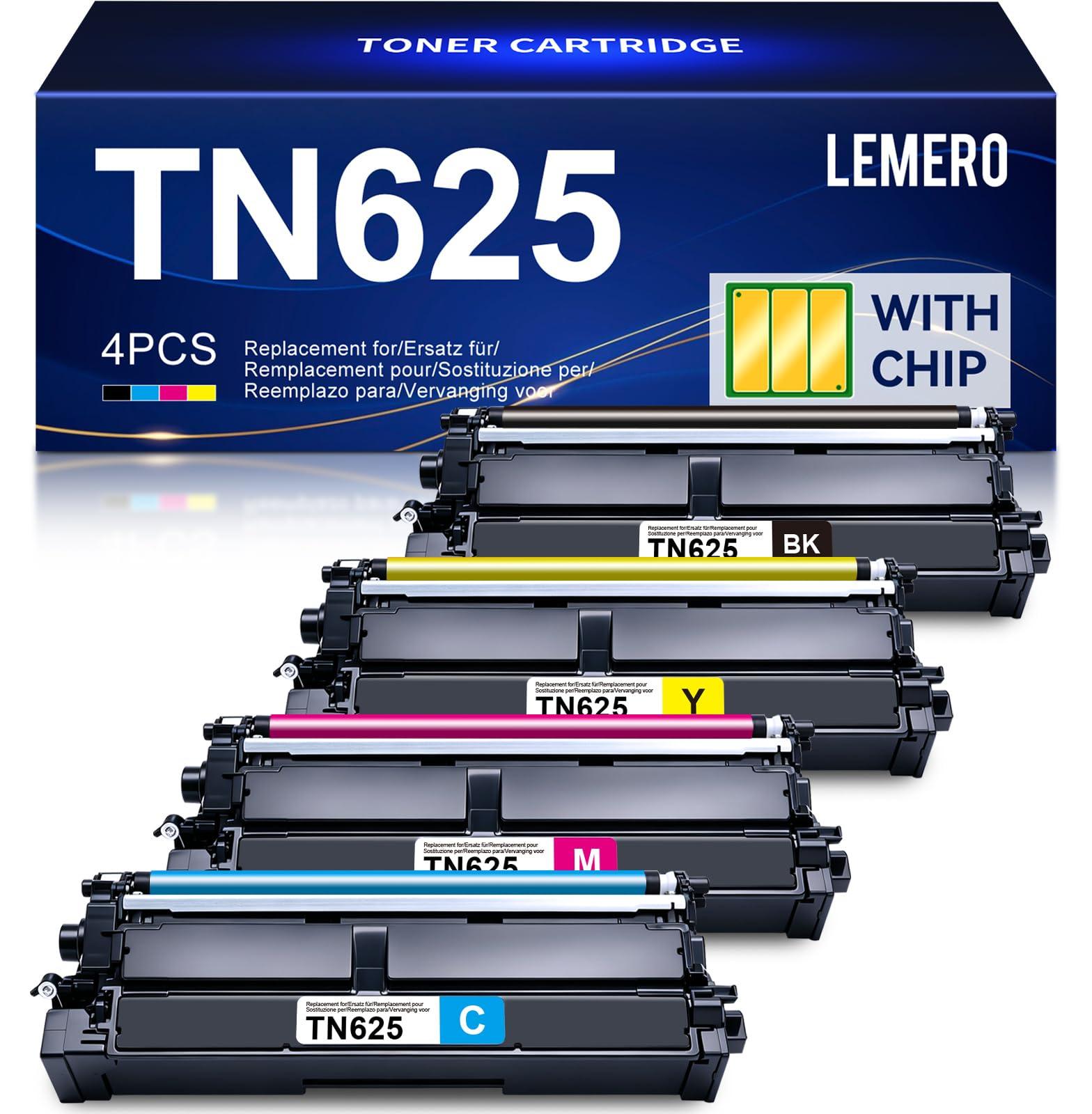 TN625 Toner 4er-Pack für Brother HL-L8430CDW HL-L8570CDW