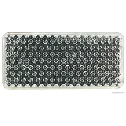 HERTH&BUSS Rückstrahler, 94 mm, 44 mm, weiß weiß - 78623136 - weiß