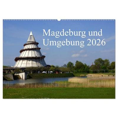 Magdeburg und Umgebung 2026 (Wandkalender 2026 DIN A2 quer), CALVENDO Monatskalender