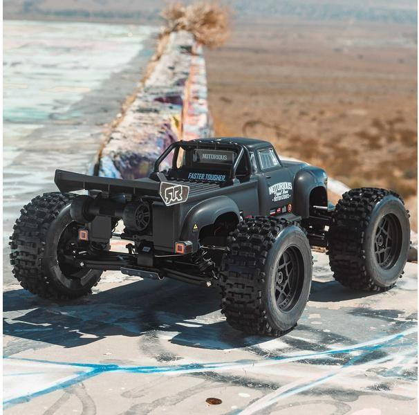 Arrma Notorious 6S V6 BLX 1:8 4WD kant-en-klaar model zwart