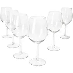 6er Set VINISSI Wasser- & Weingläser 43cl - 031676