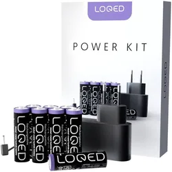 Loqed Powerkit (8 Stk., AA, 2300 mAh), Batterien + Akkus