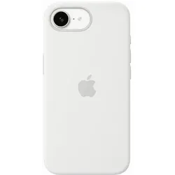 Apple Silikon Case iPhone 16e (weiß)