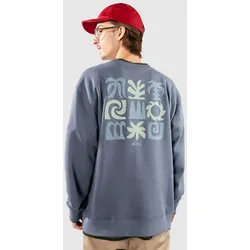 Quiksilver Salt Water Graphic Crew Sweater china blue Gr. XL