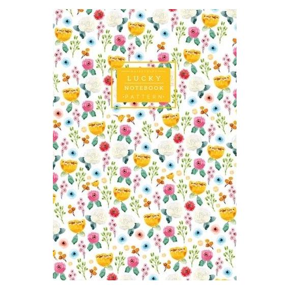 Fresh Dekoratives Notizbuch 64 Seiten Linie Blumen gelb (Liniert, Harter Einband) (40178659)