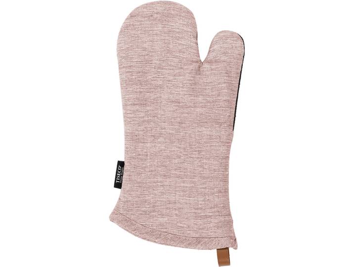 Ofenhandschuh Hercules rot Leinen/Polyester B 33 cm