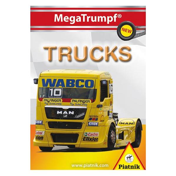 Piatnik Quartett Trucks (Deutsch, Englisch, Französisch, Italienisch, 2 - 4 Spieler) (4215)