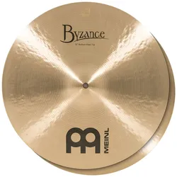 Meinl Cymbals B16MH - 16" Byzance Traditional  Medium Hihat - Hi-Hat-Becken