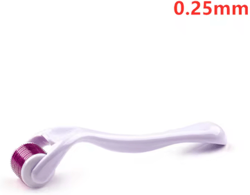 Inspire Picks 540 Titanium Derma Roller Precision Microneedle Skin Care Tool For Face white 0.25mm