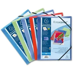 Exacompta, Mappe, Eckspannmappe (A4)