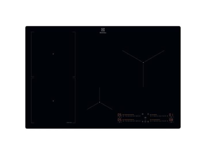 KIS82453I Induktionskochfeld, 4 Brenner, 80 cm, Glaskeramik, Schwarz