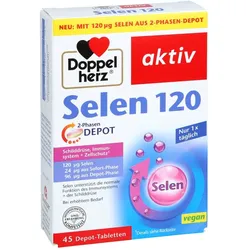 Doppelherz Selen 120 2-Phasen Depot
