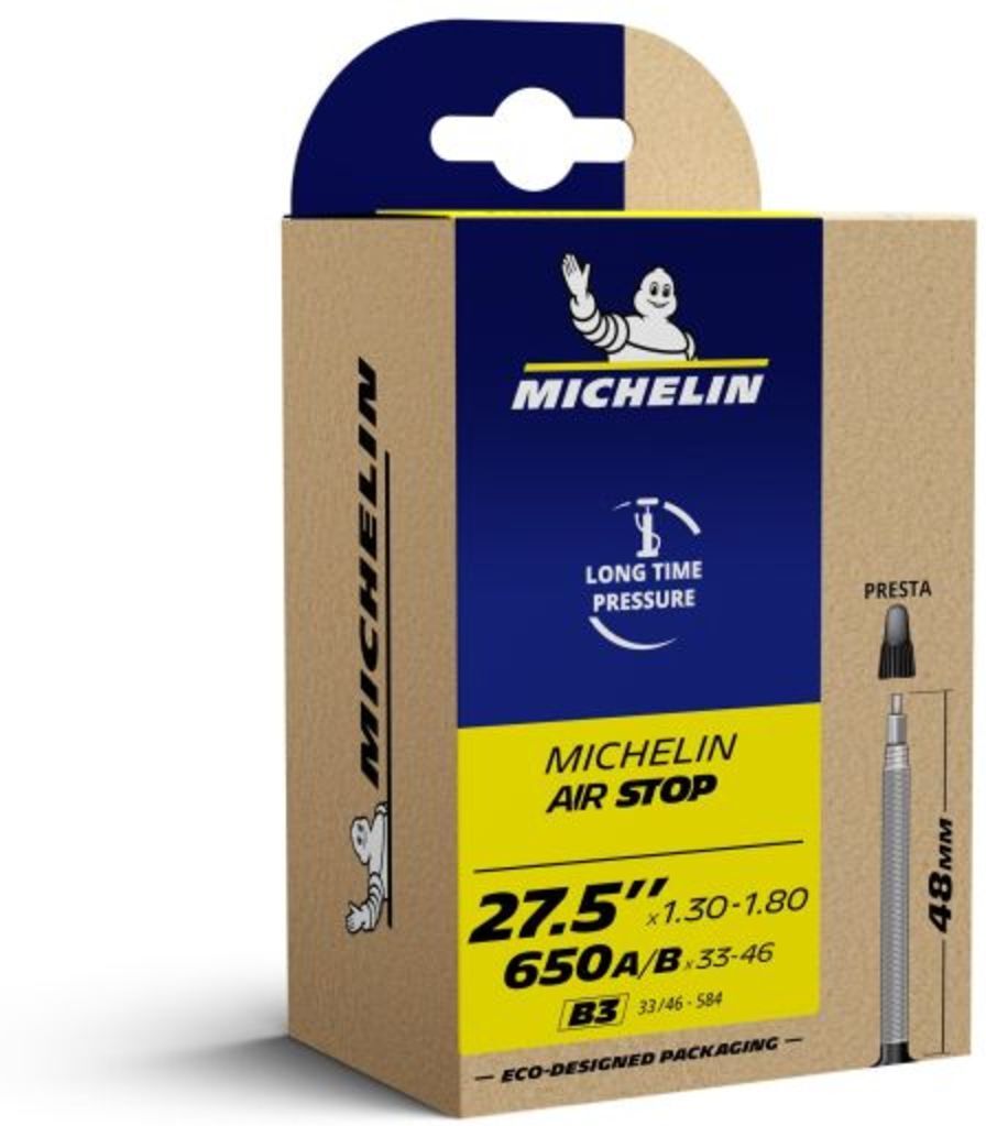 Michelin Camere d'aria per biciclette DET650AB B3 AIRSTOP PR48